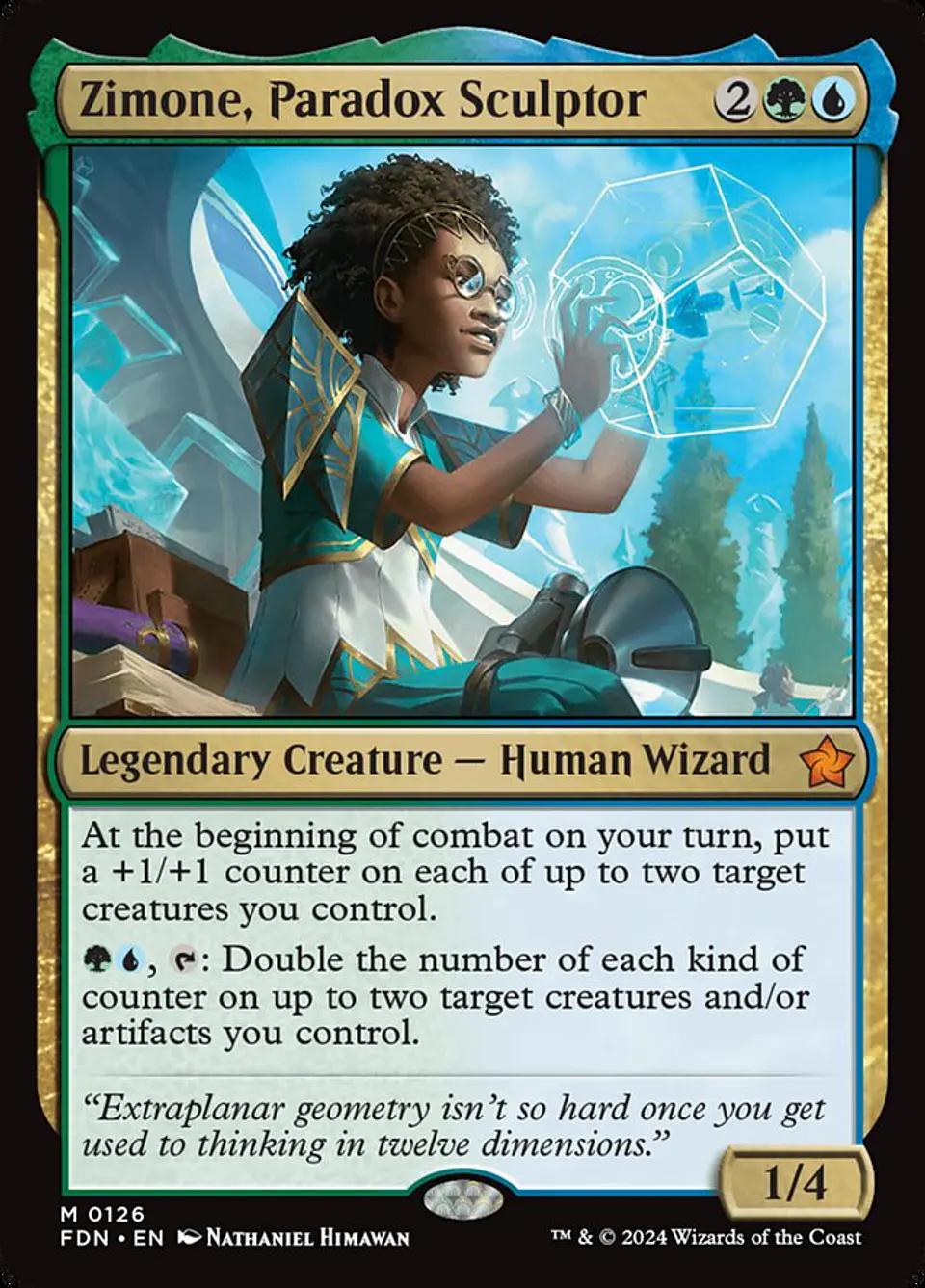 Zimone, Paradox Sculptor 1