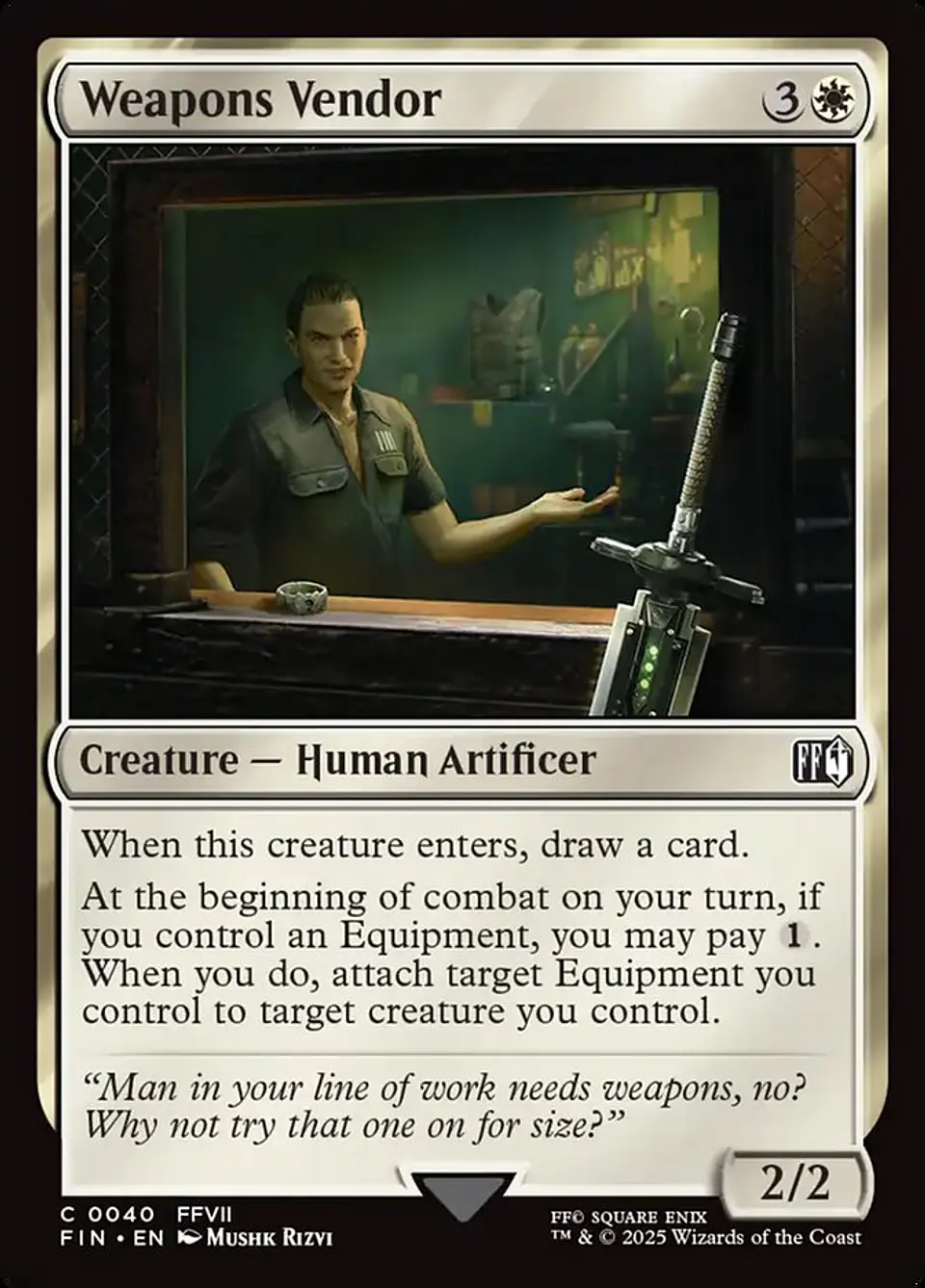 Weapons Vendor 1