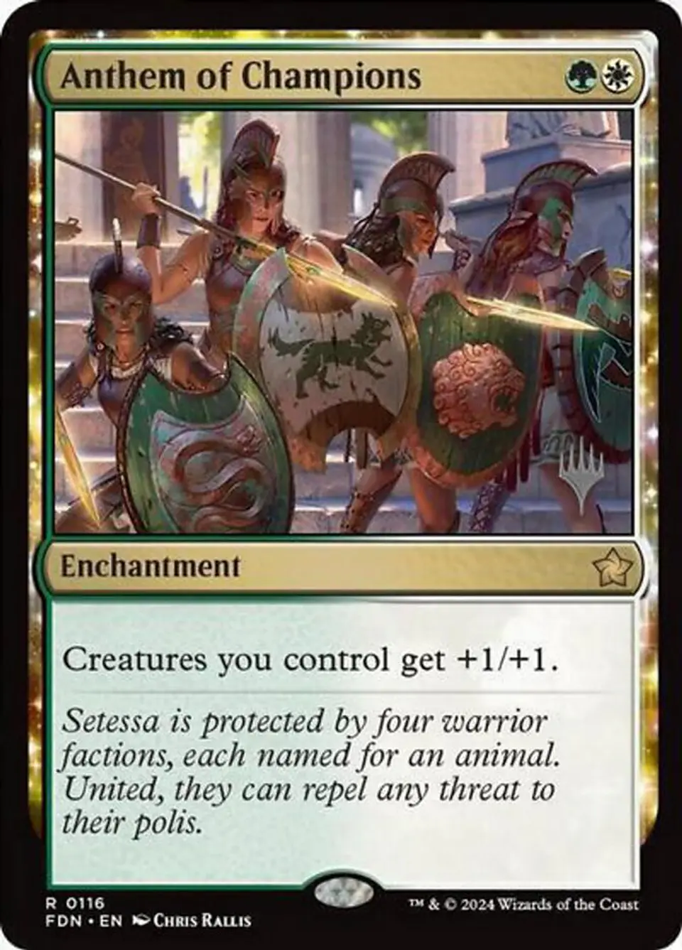 Anthem of Champions (Promo Pack) 1