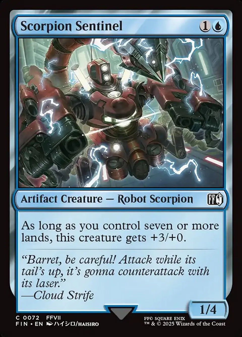 Scorpion Sentinel 1