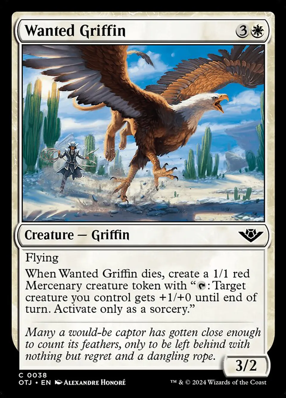 Wanted Griffin 1