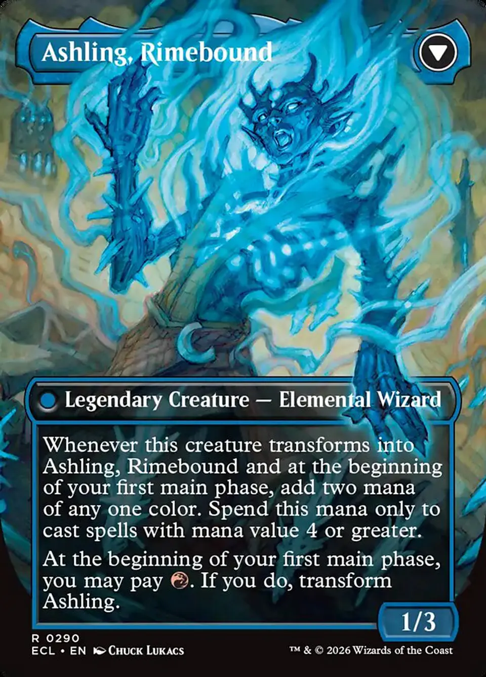 Ashling, Rekindled // Ashling, Rimebound (Borderless) 2