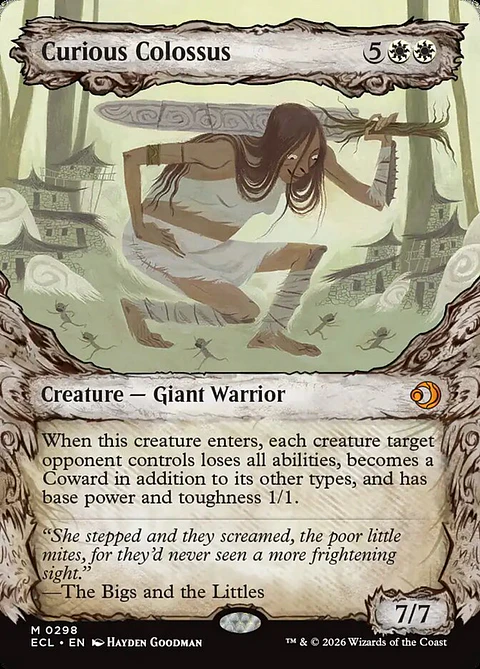Curious Colossus (Borderless)