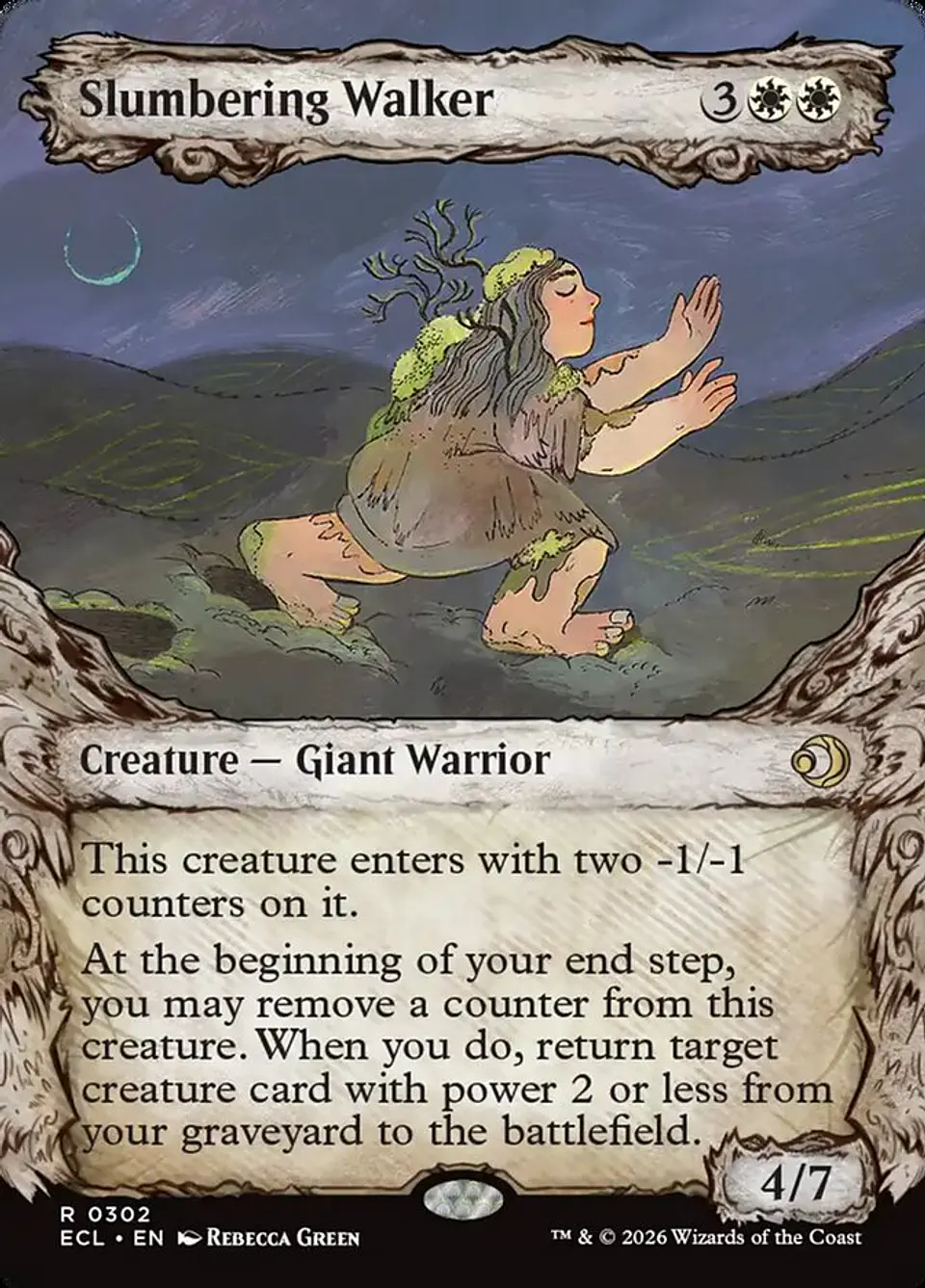 Slumbering Walker (Borderless) 1