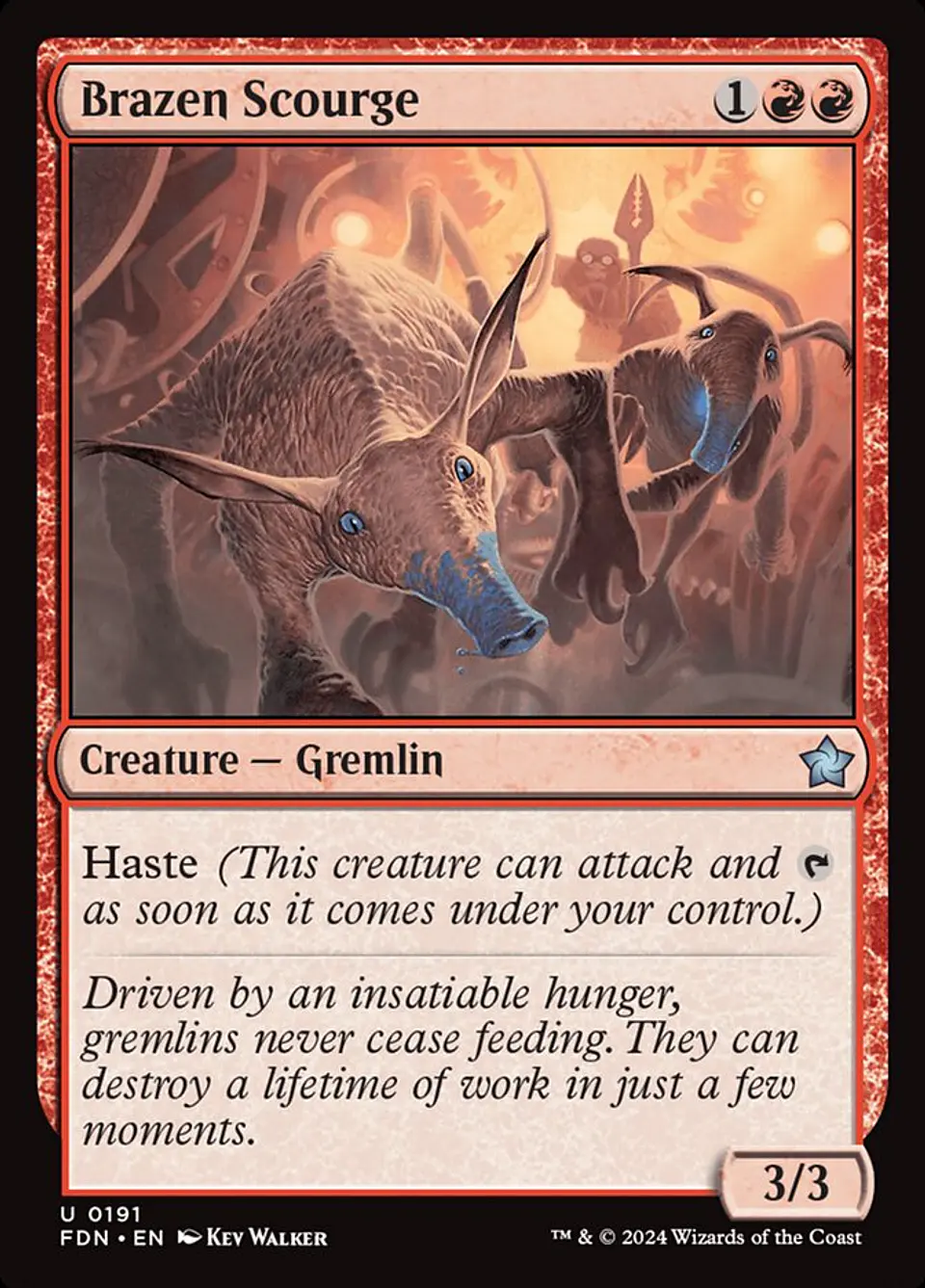 Brazen Scourge 1