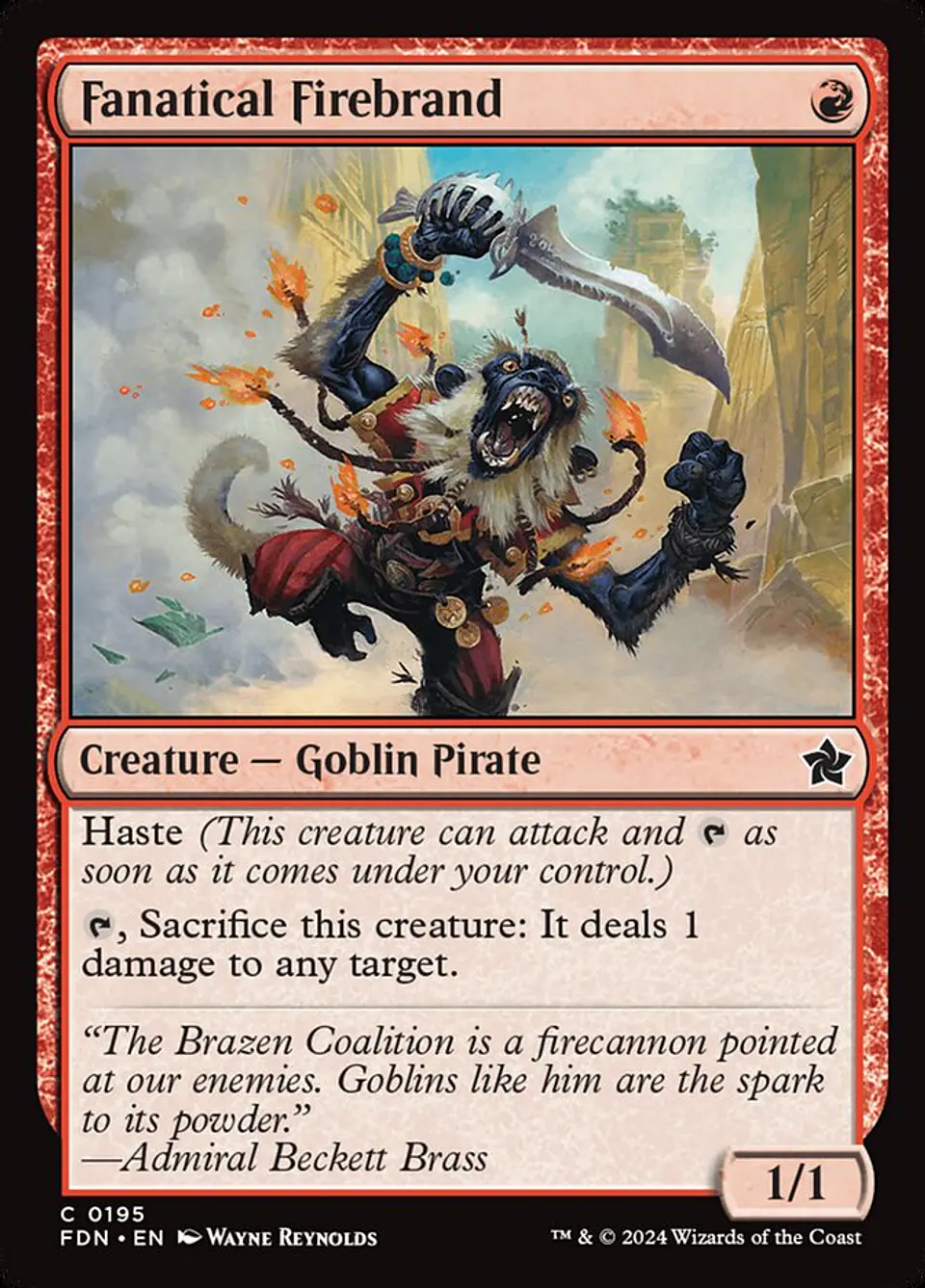Fanatical Firebrand 1