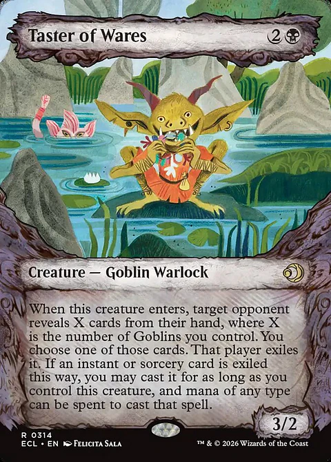 Taster of Wares (Borderless)