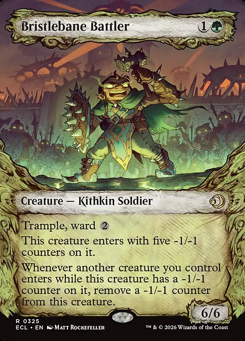 Bristlebane Battler (Borderless)