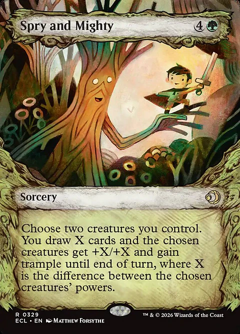 Spry and Mighty (Borderless)