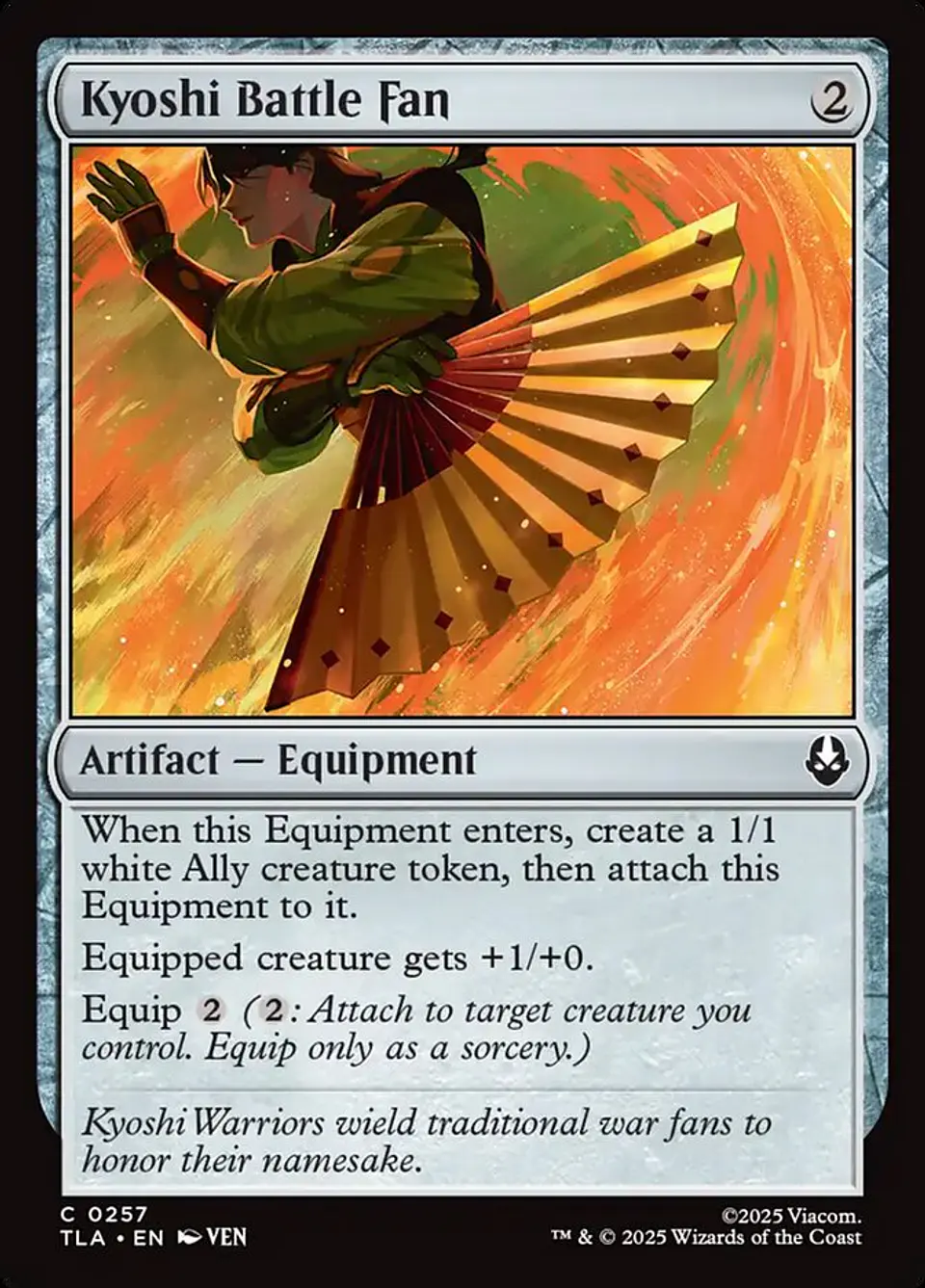 Kyoshi Battle Fan 1
