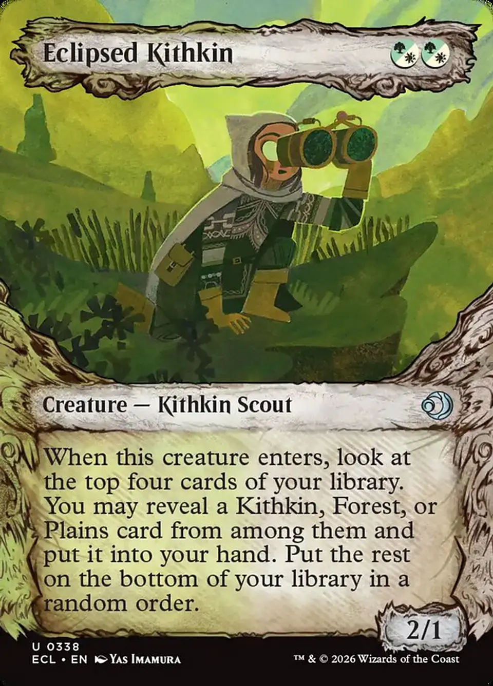 Eclipsed Kithkin (Borderless) 1