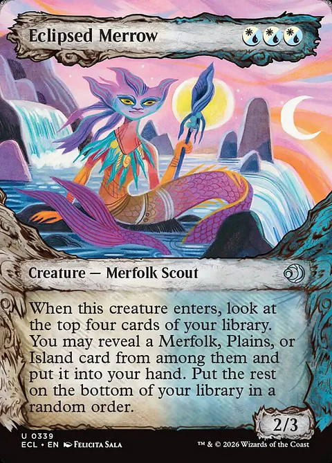 Eclipsed Merrow (Borderless)