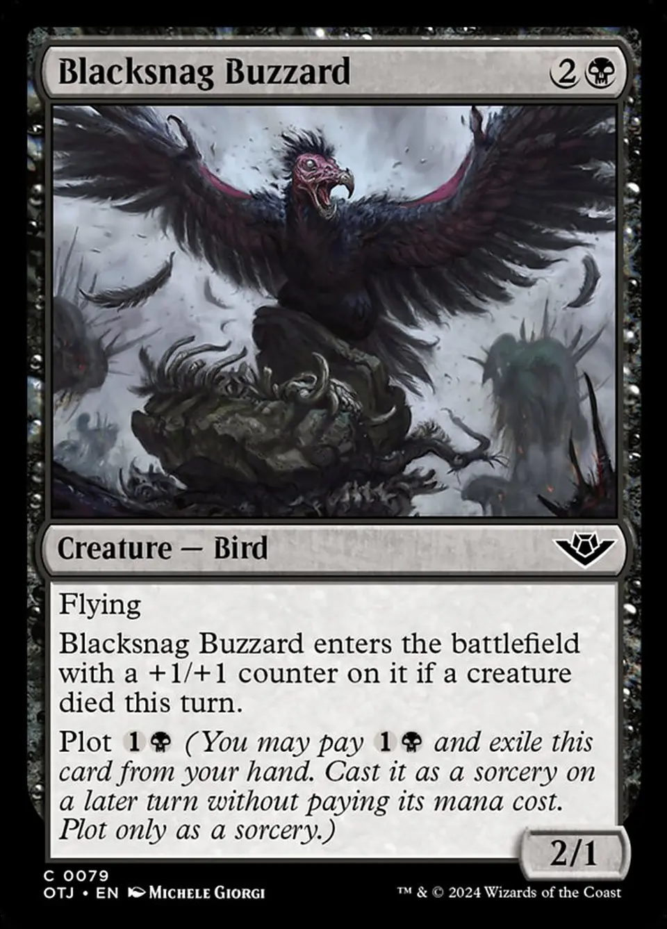 Blacksnag Buzzard 1