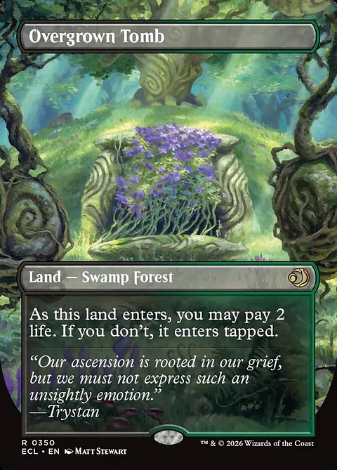 Overgrown Tomb // Overgrown Tomb (Borderless)