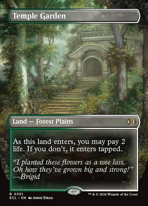 Temple Garden // Temple Garden (Borderless)