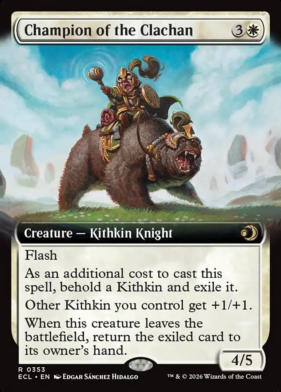 Champion of the Clachan (Extended Art) 1