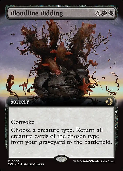 Bloodline Bidding (Extended Art)