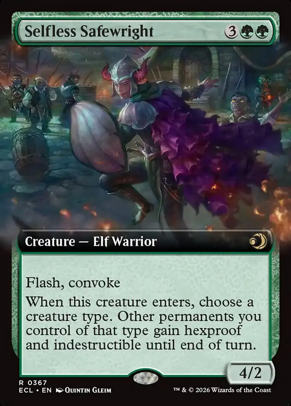 Selfless Safewright (Extended Art) 1