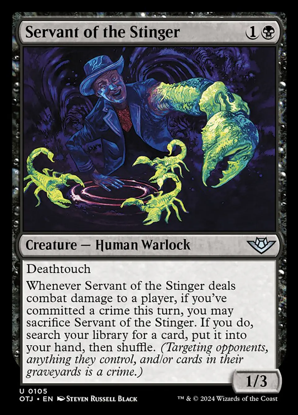 Servant of the Stinger 1