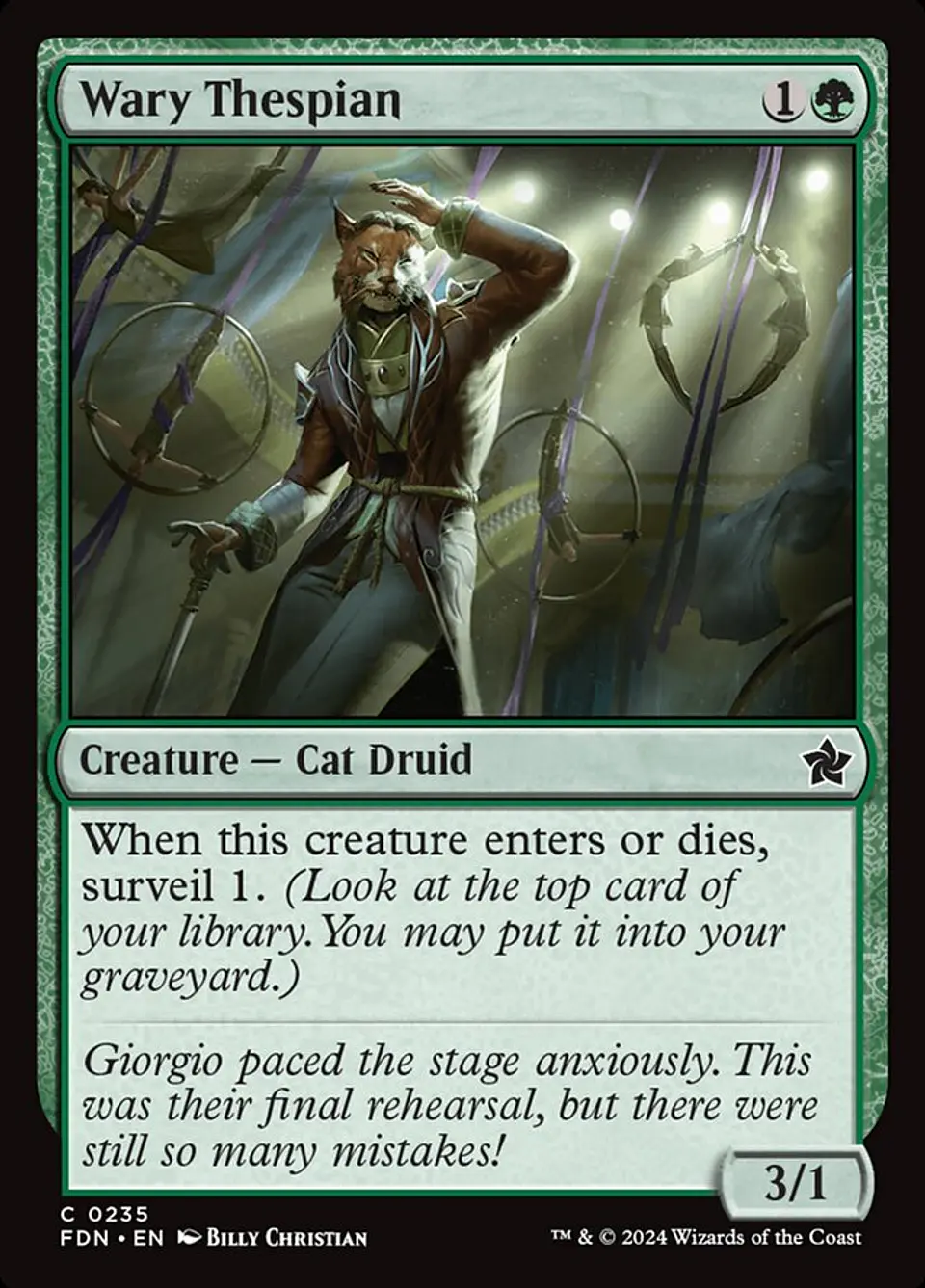 Wary Thespian 1
