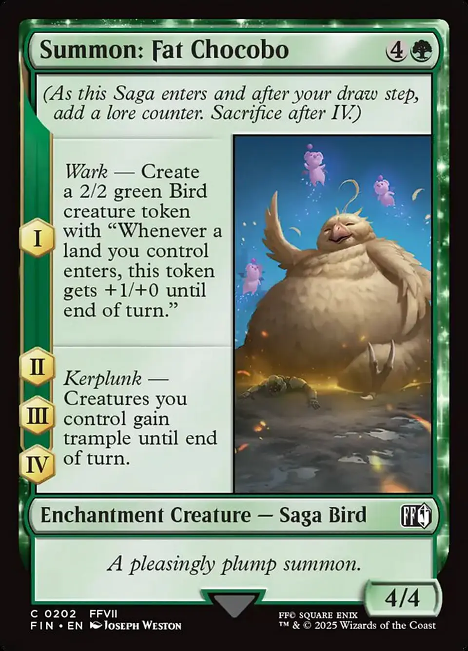 Summon: Fat Chocobo 1