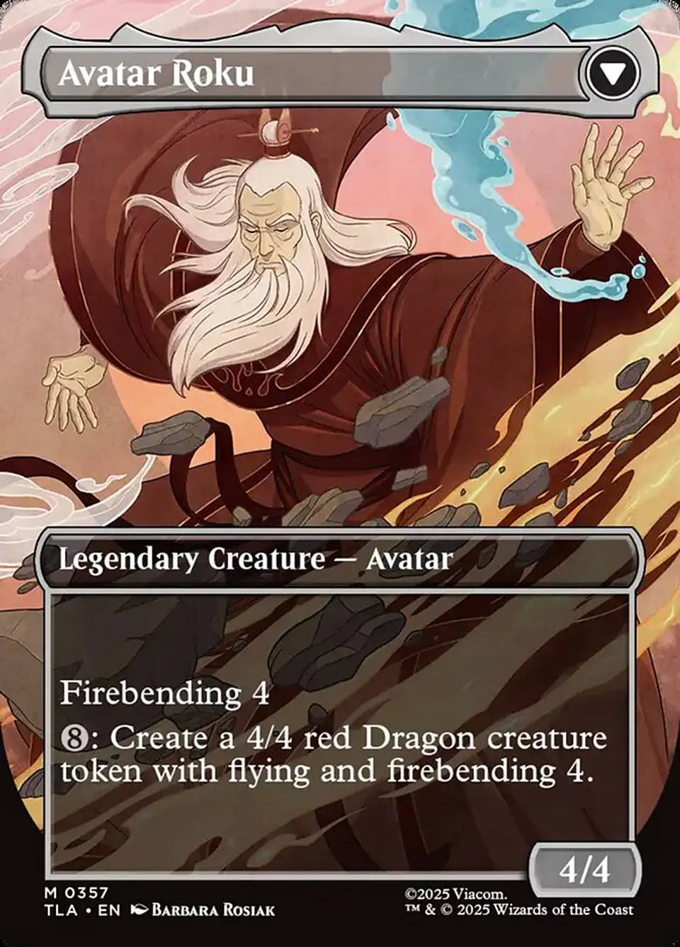 The Legend of Roku // Avatar Roku (Borderless) 2