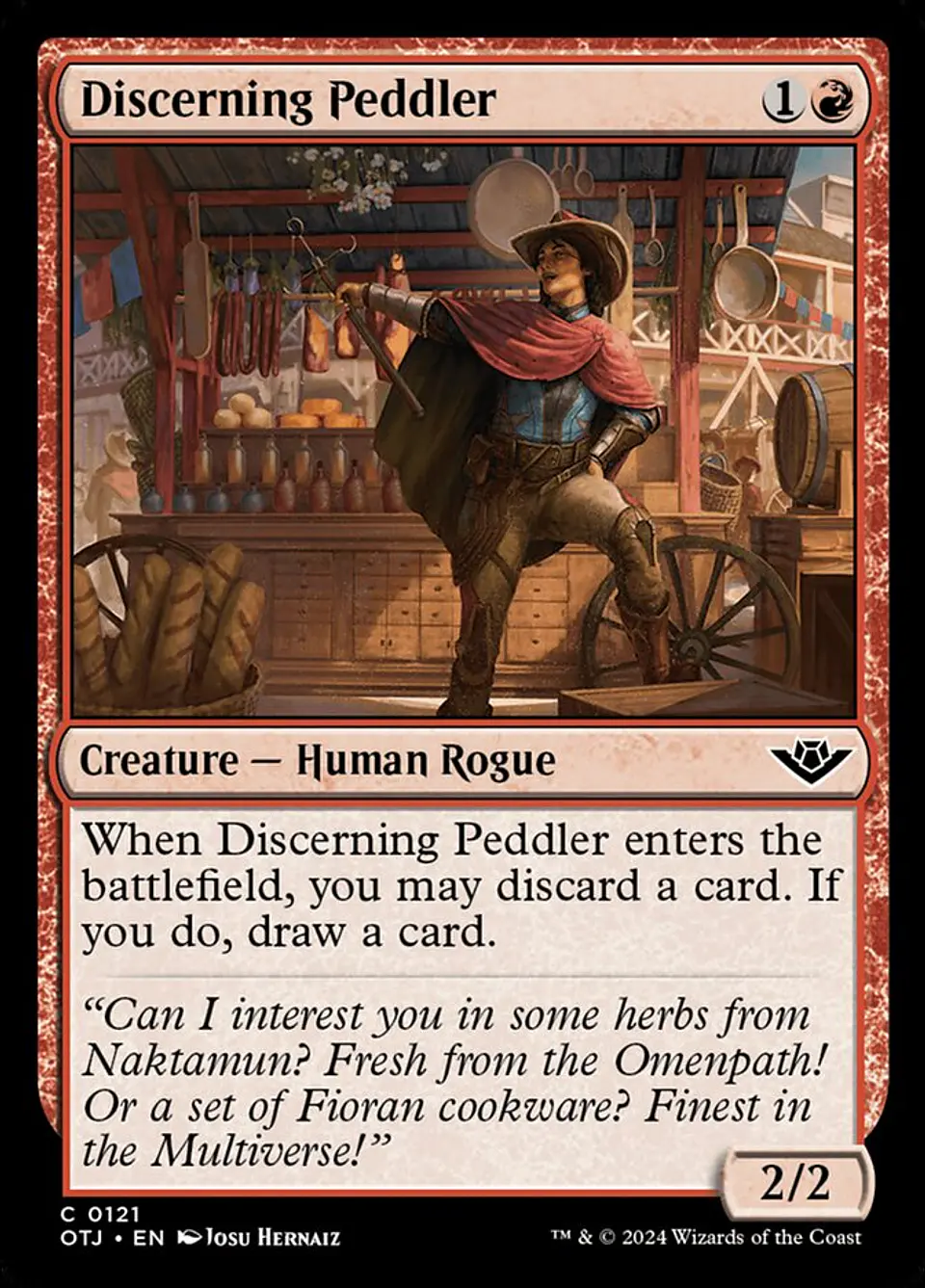 Discerning Peddler 1