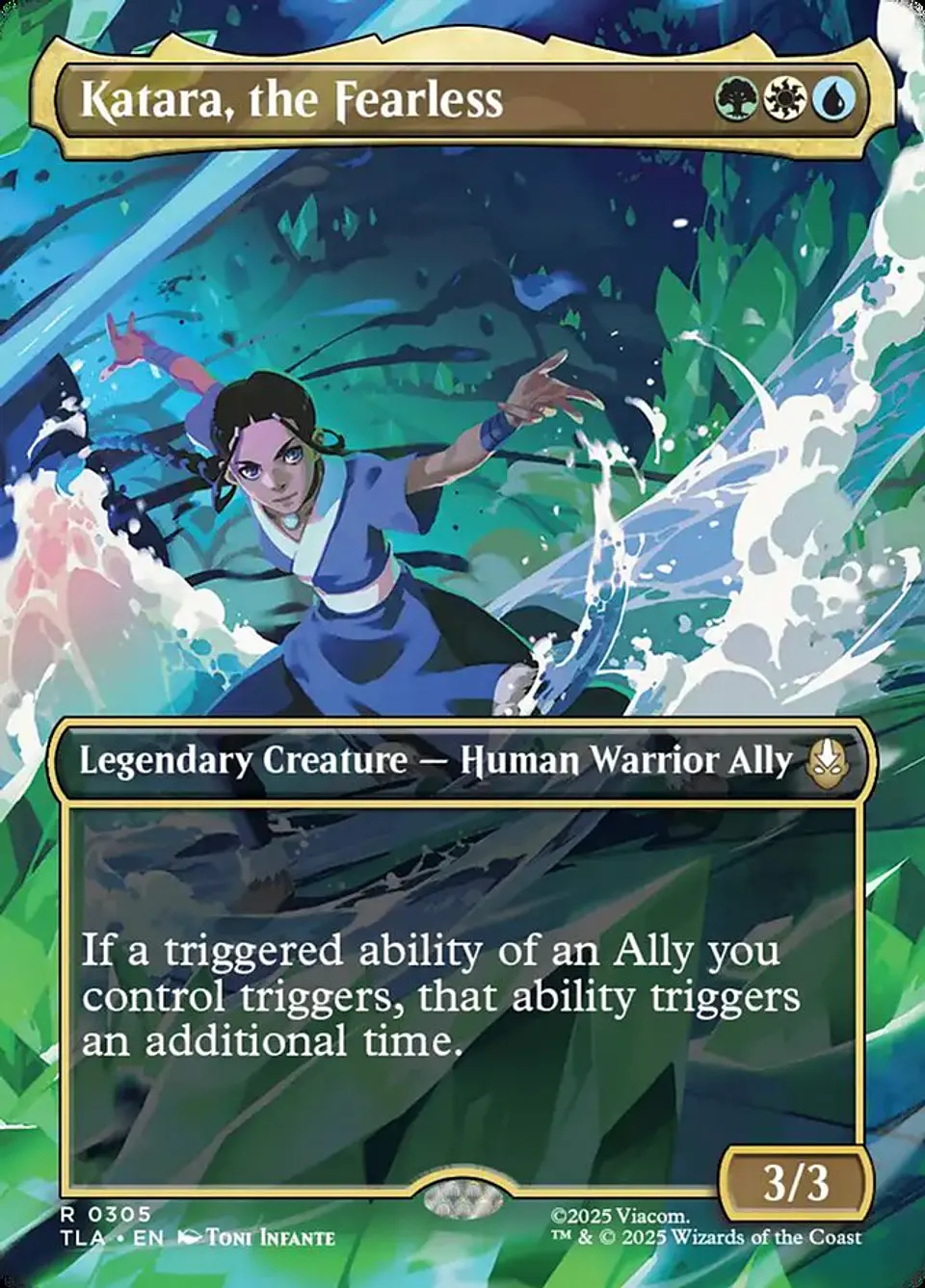 Katara, the Fearless (Borderless) 1