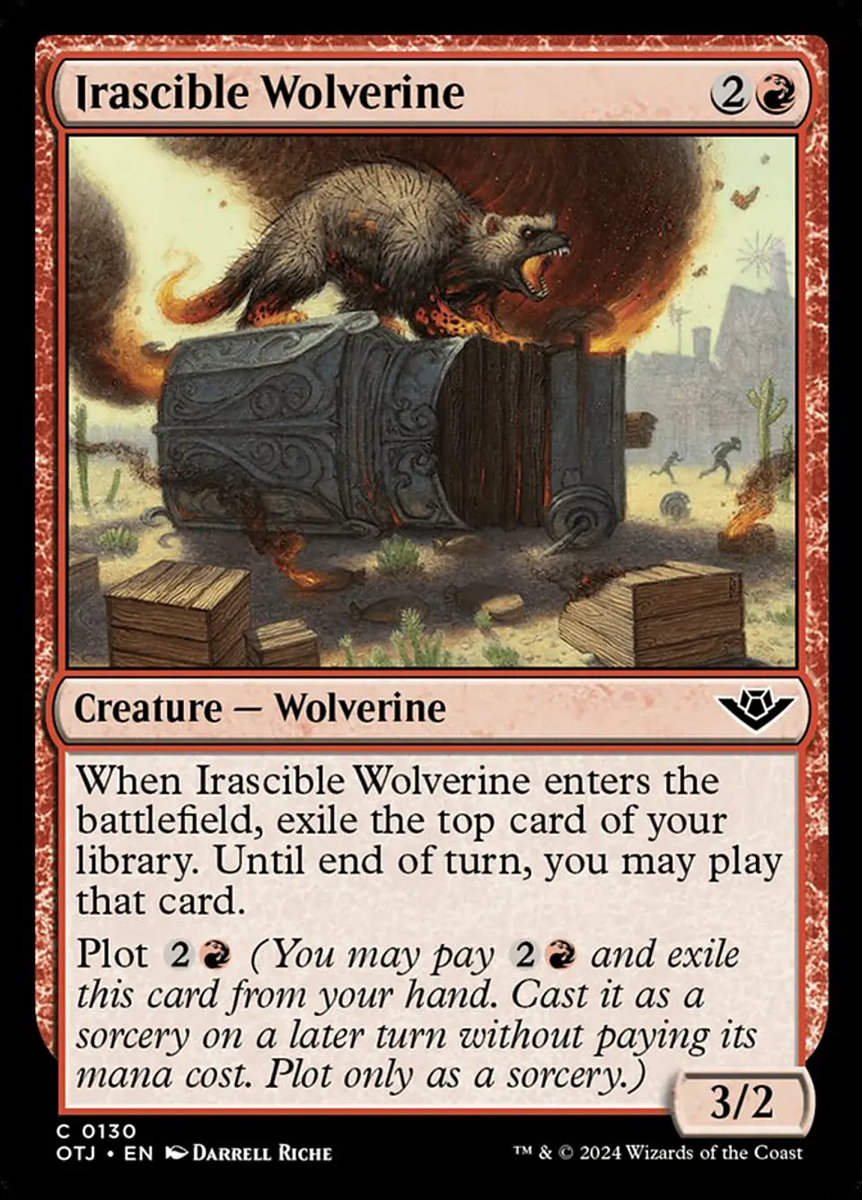 Irascible Wolverine 1