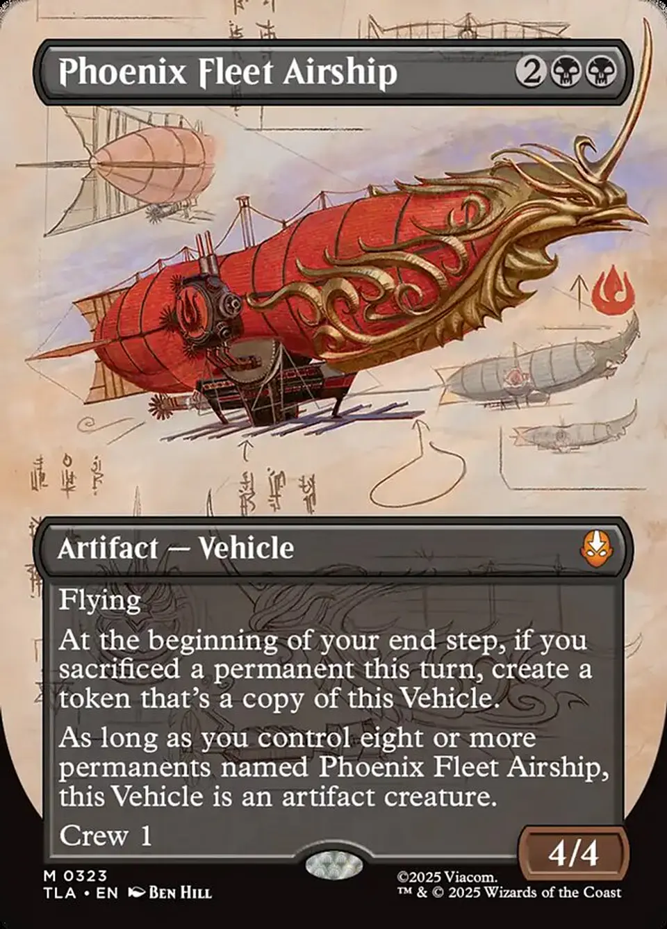 Phoenix Fleet Airship (Borderless) 1