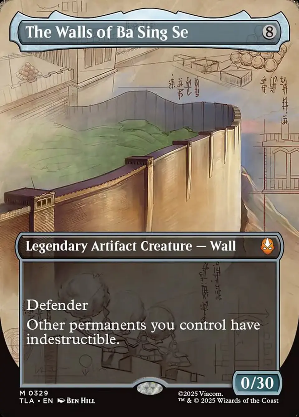 The Walls of Ba Sing Se (Borderless) 1
