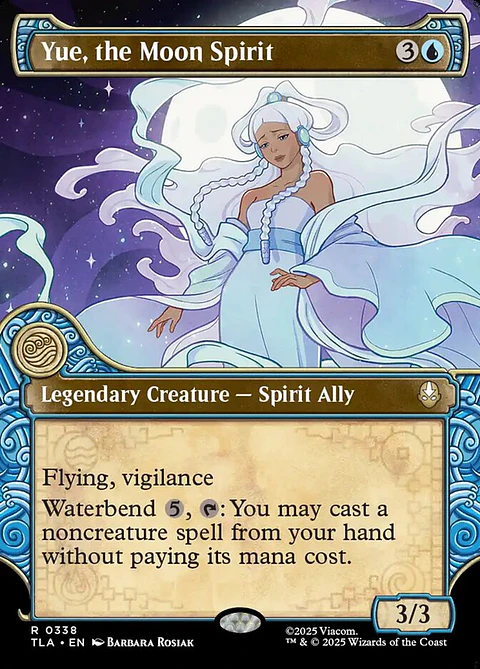 Yue, the Moon Spirit (Borderless)