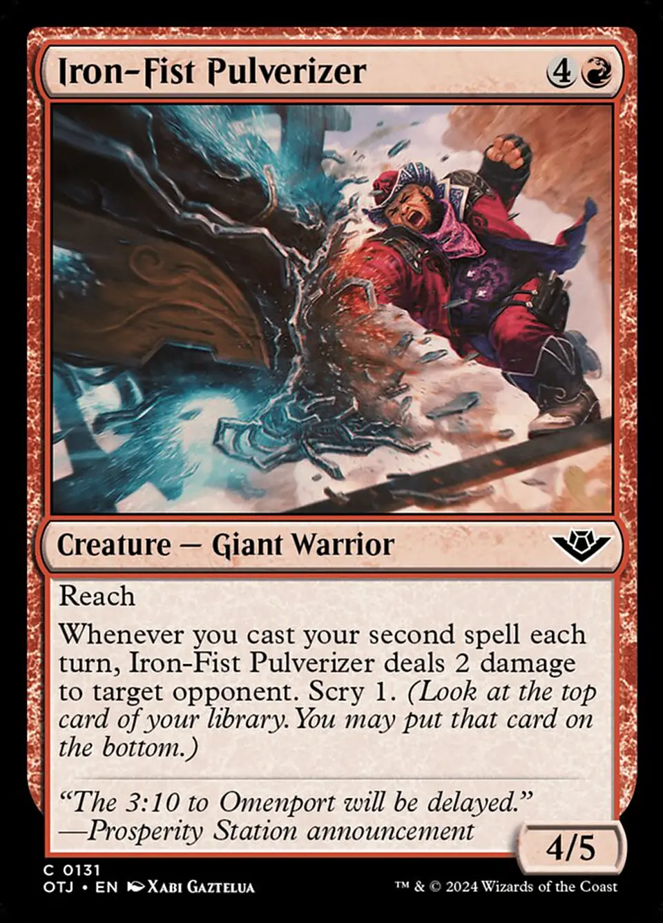 Iron-Fist Pulverizer 1