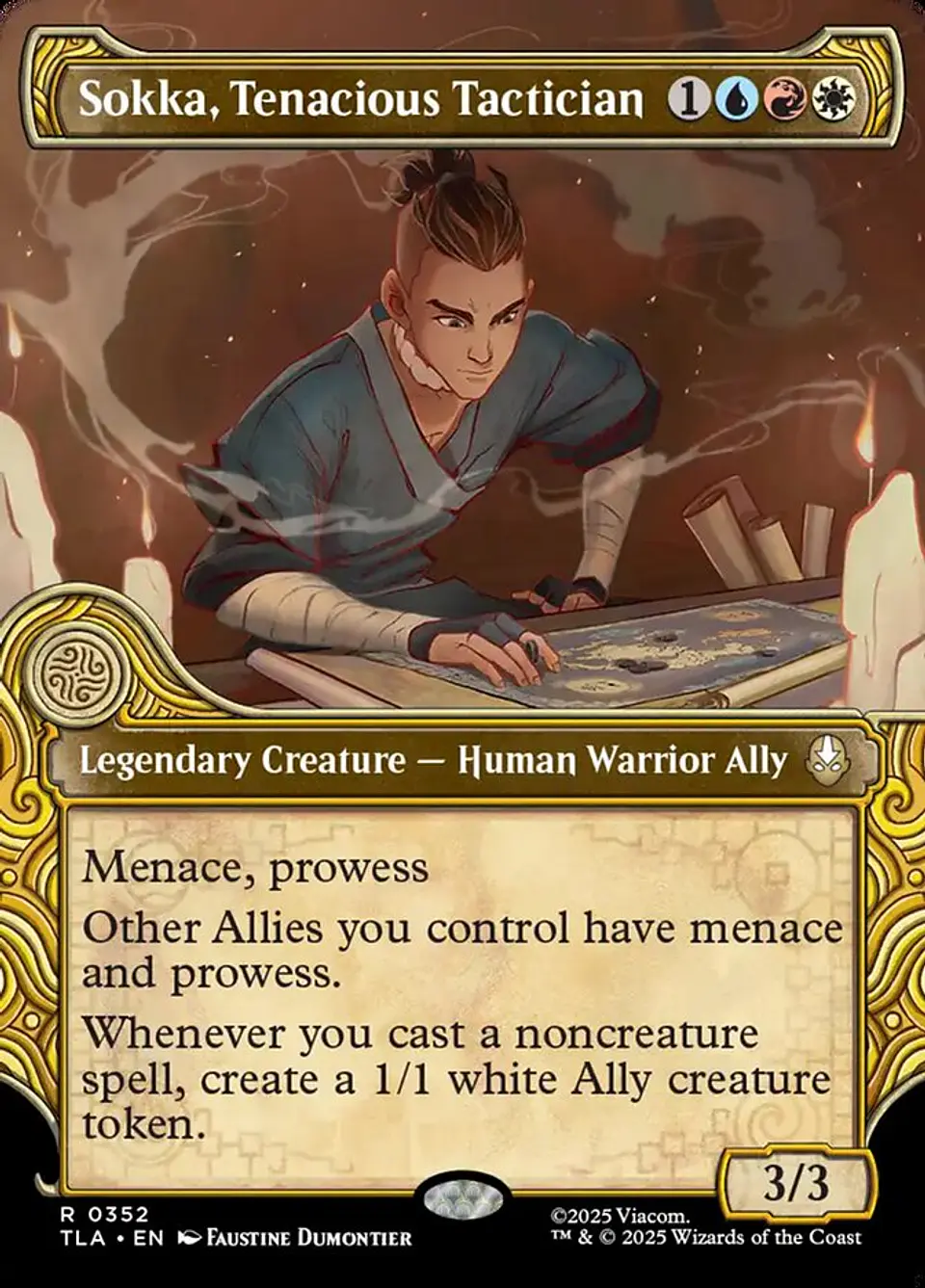 Sokka, Tenacious Tactician (Borderless) 1