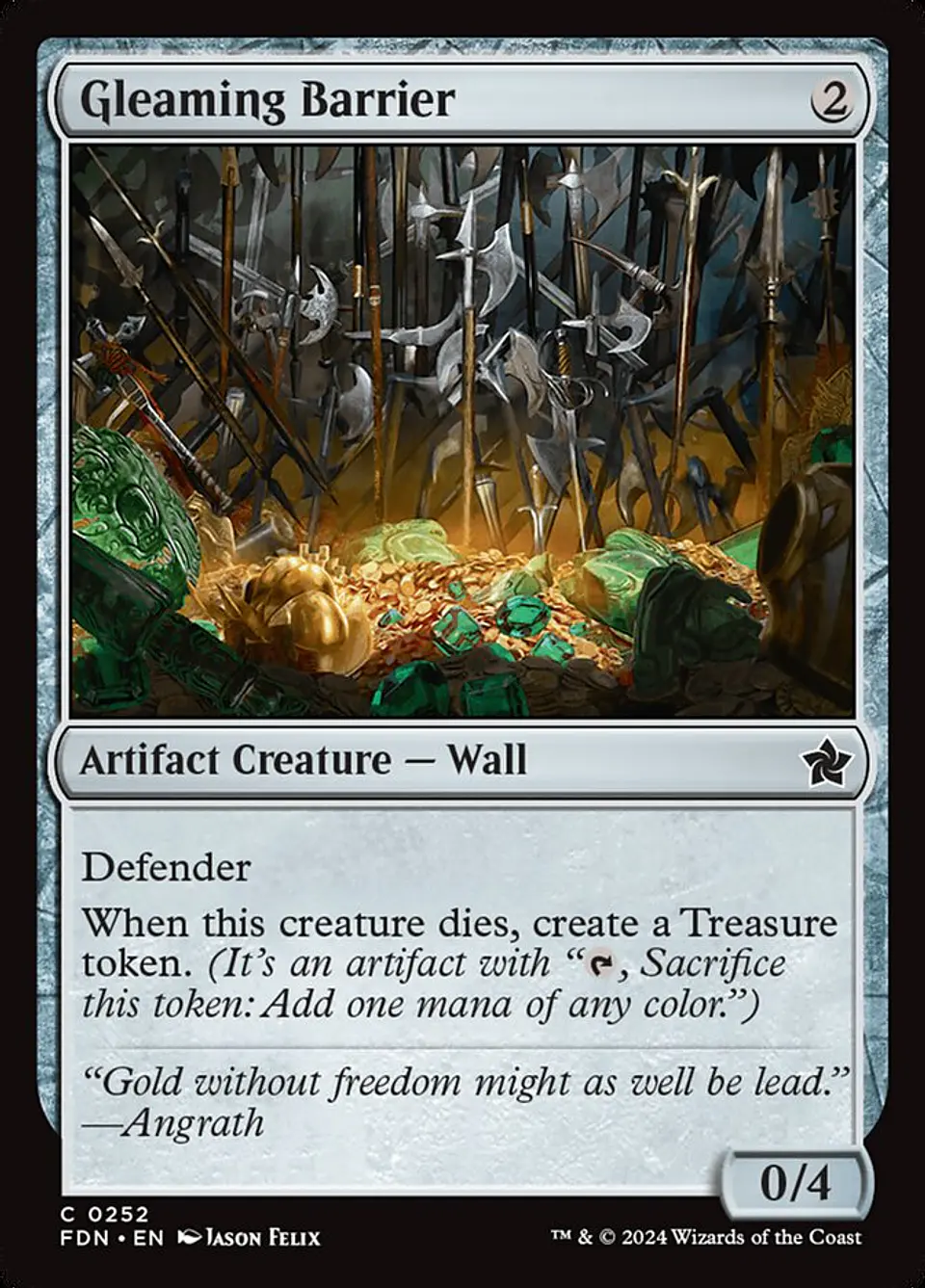 Gleaming Barrier 1