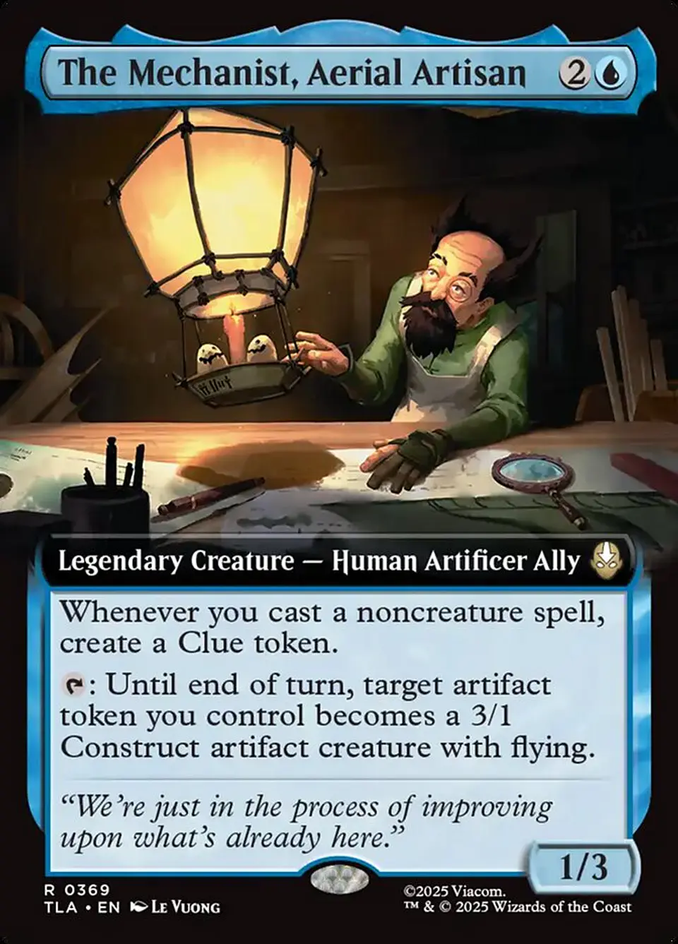 The Mechanist, Aerial Artisan (Extended Art) 1