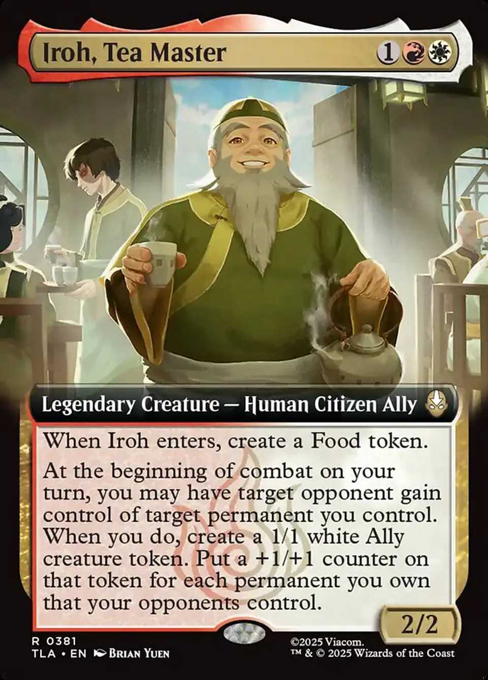 Iroh, Tea Master (Extended Art) 1