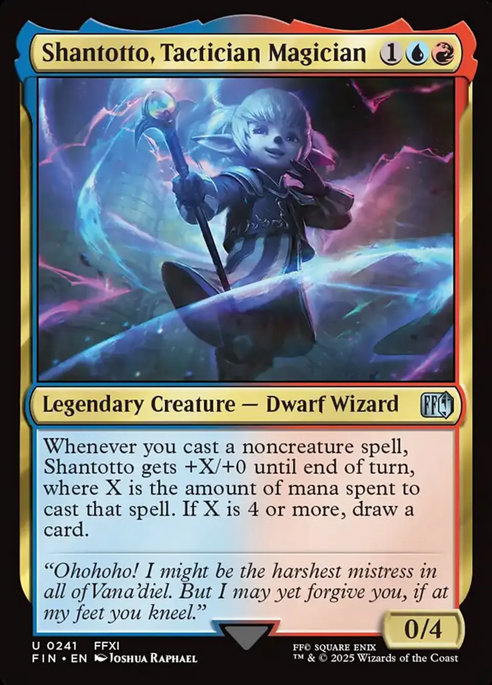 Shantotto, Tactician Magician 1