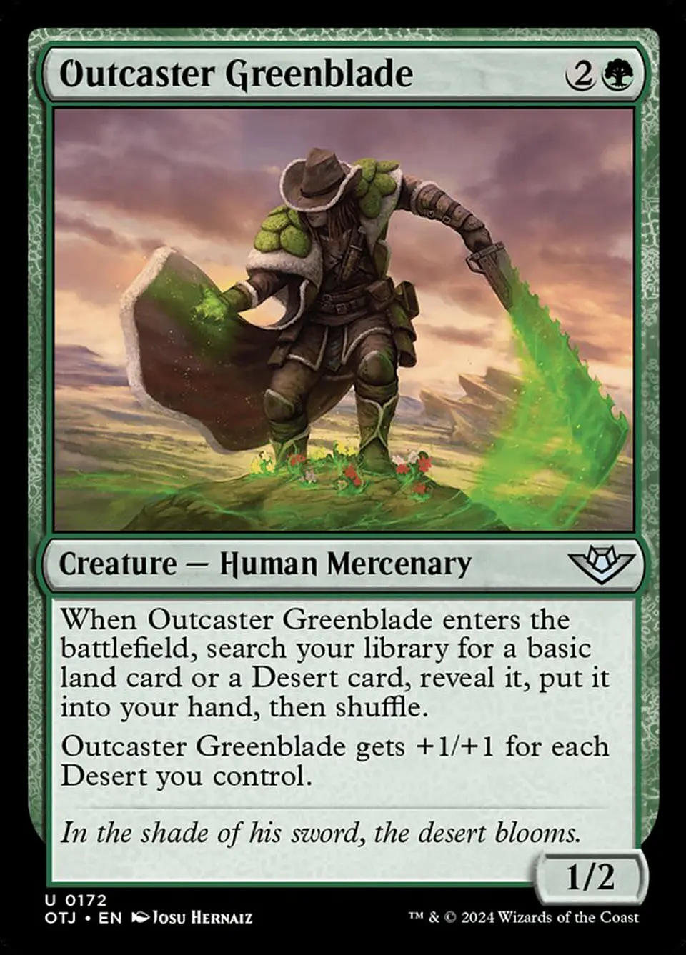 Outcaster Greenblade 1