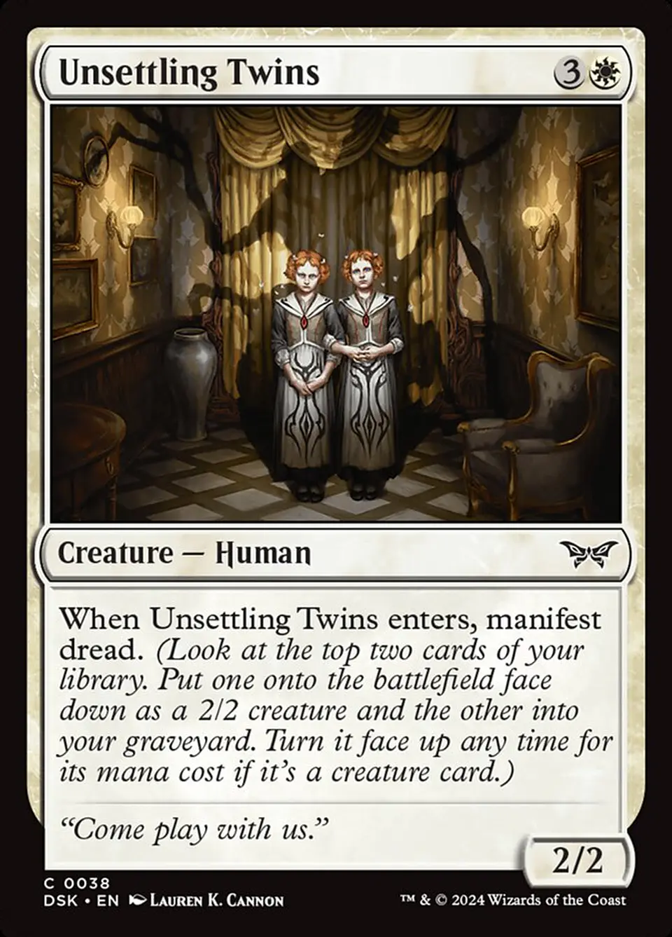 Unsettling Twins 1