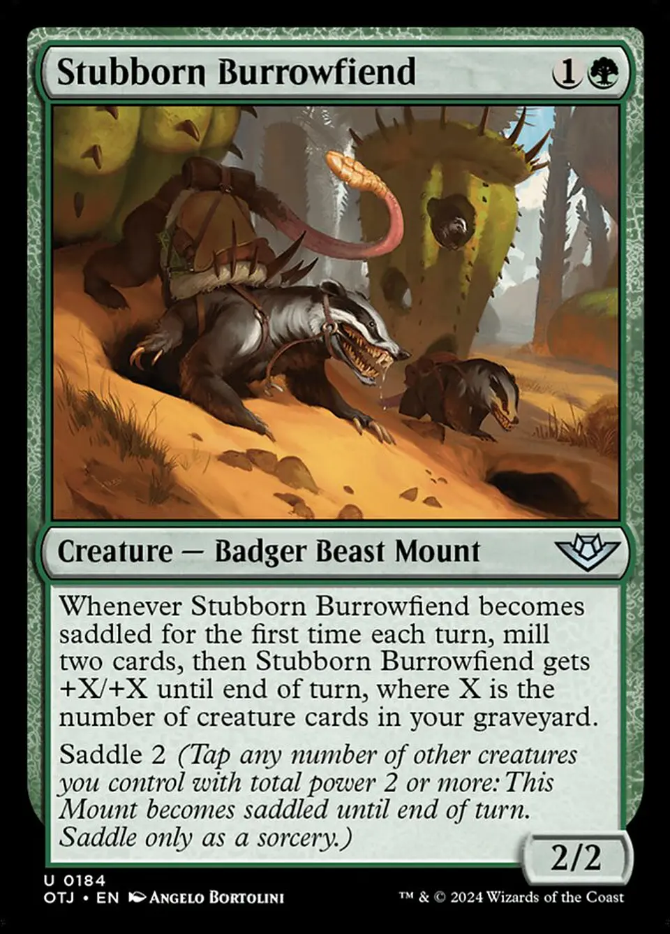 Stubborn Burrowfiend 1