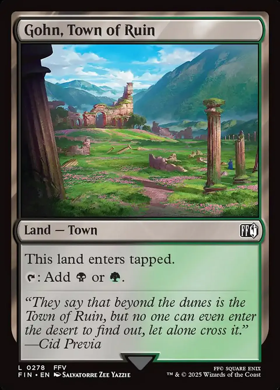 Gohn, Town of Ruin 1