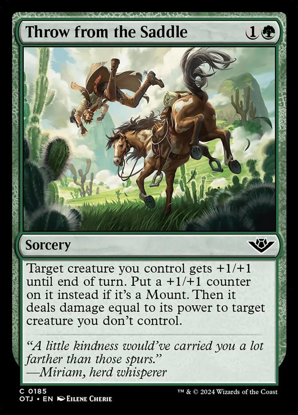 Throw from the Saddle 1