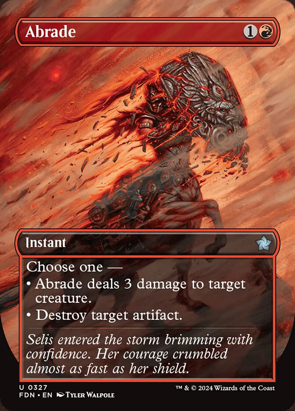 Abrade (Borderless) 1
