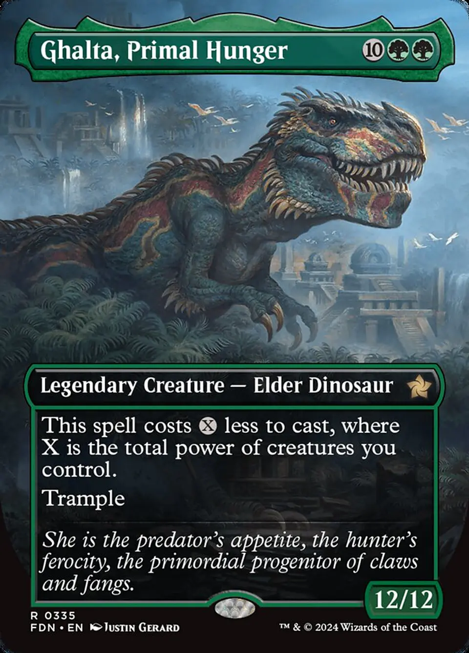 Ghalta, Primal Hunger (Borderless) 1