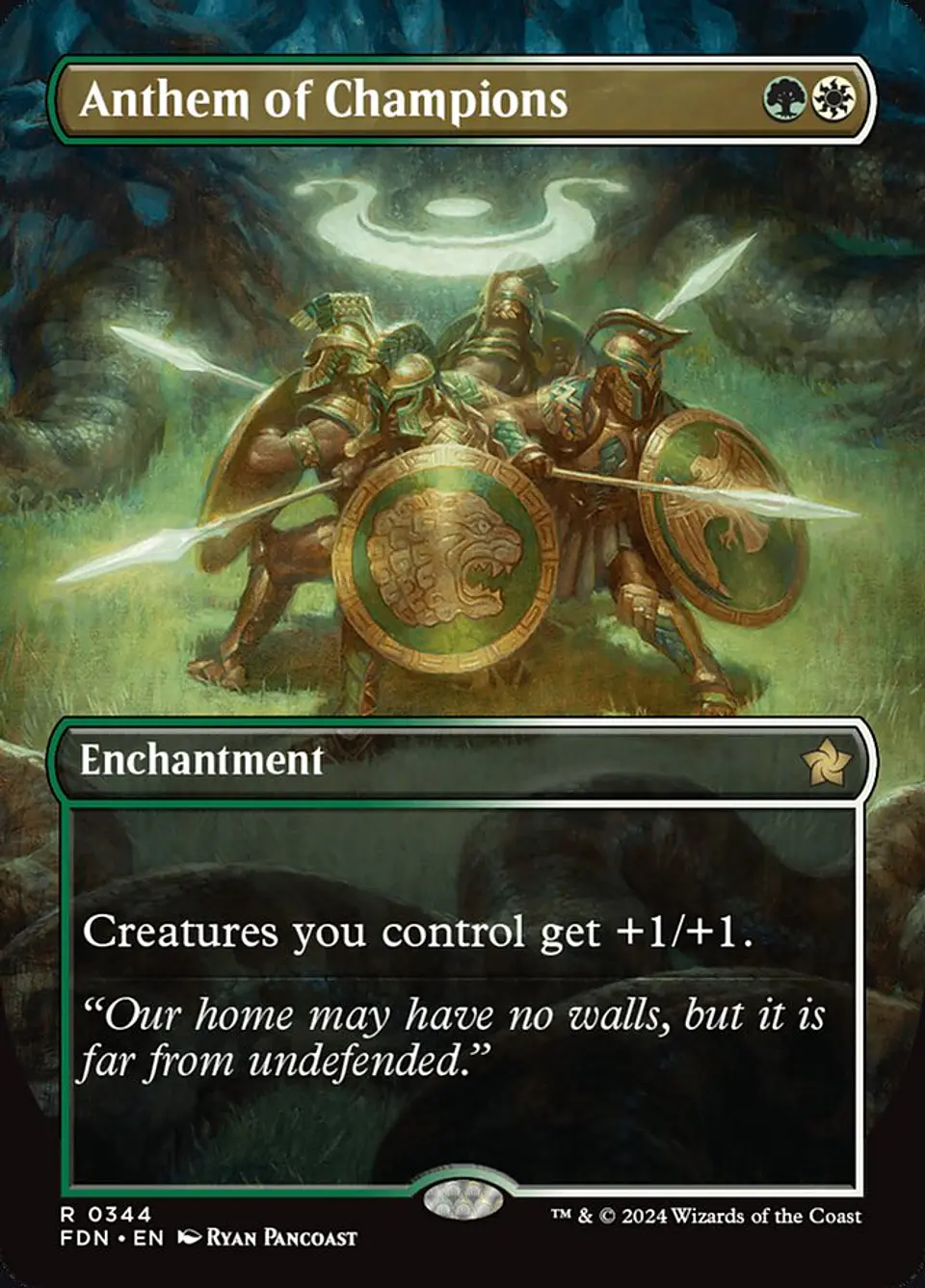 Anthem of Champions (Borderless) 1