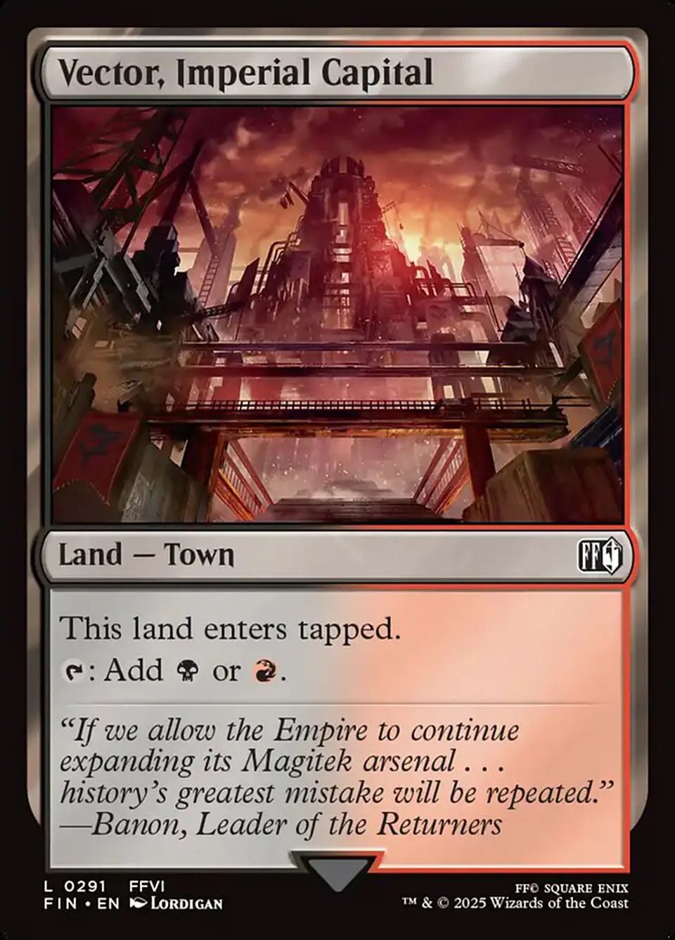 Vector, Imperial Capital 1