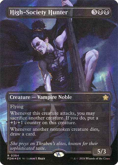 High-Society Hunter (Borderless)