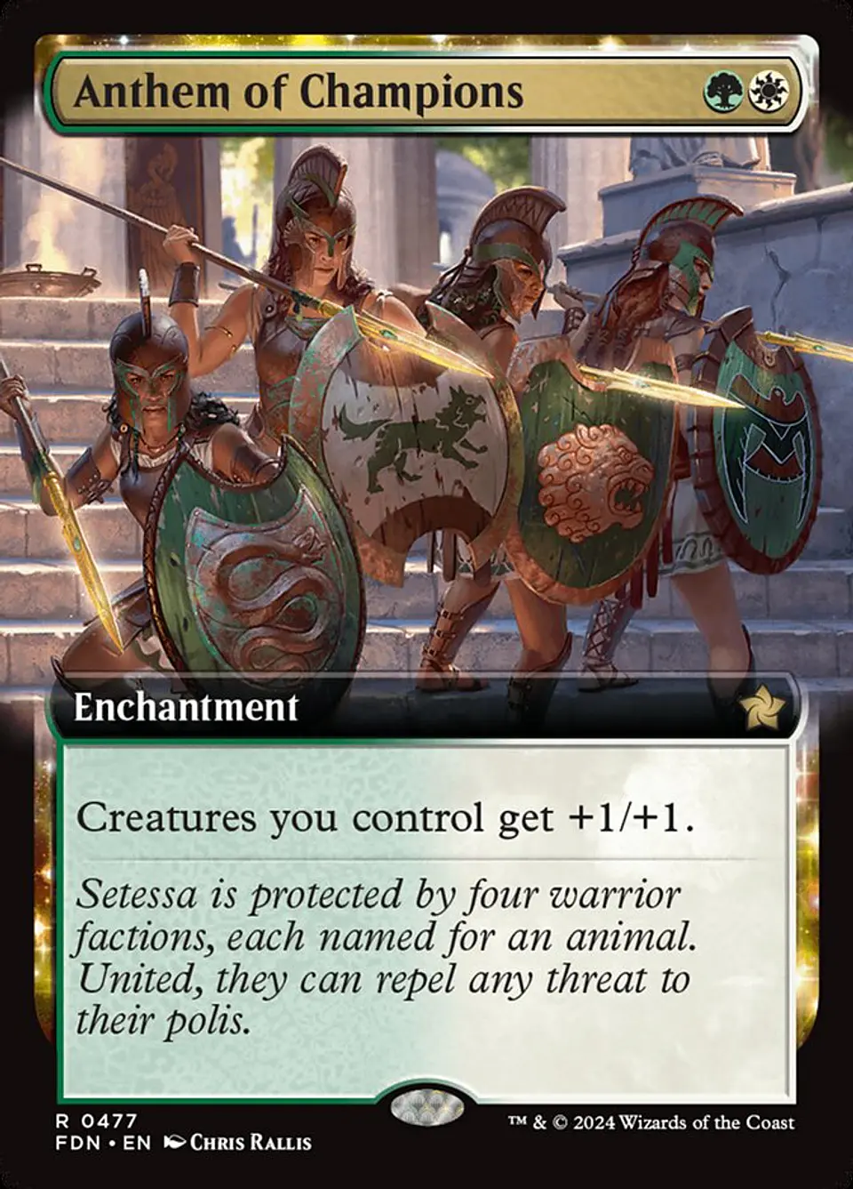 Anthem of Champions (Extended Art) 1