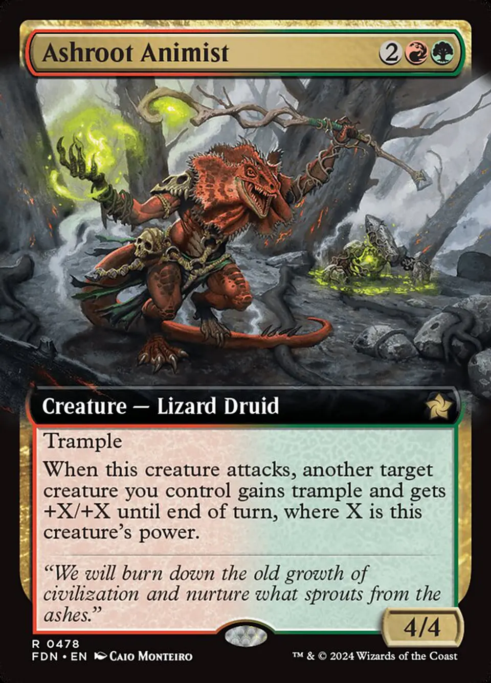 Ashroot Animist (Extended Art) 1